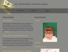 Tablet Screenshot of dinocarl.com